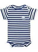ROYAL BLUE AND WHITE SRIPED BABY SUIT